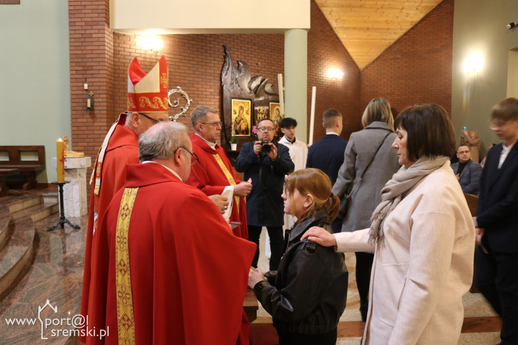 Bierzmowanie w parafii pw. bł. Michała Kozala