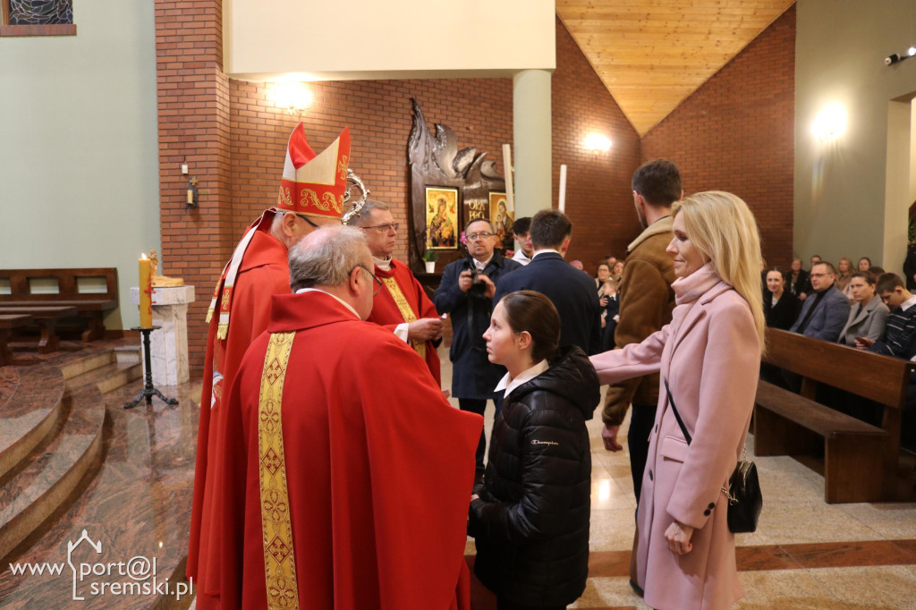 Bierzmowanie w parafii pw. bł. Michała Kozala