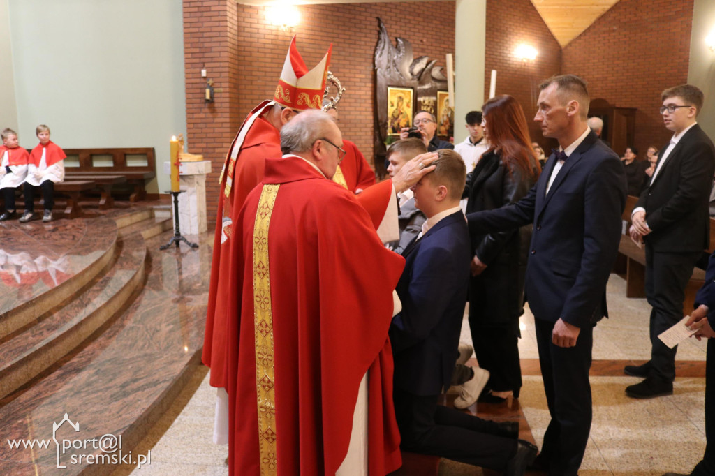 Bierzmowanie w parafii pw. bł. Michała Kozala