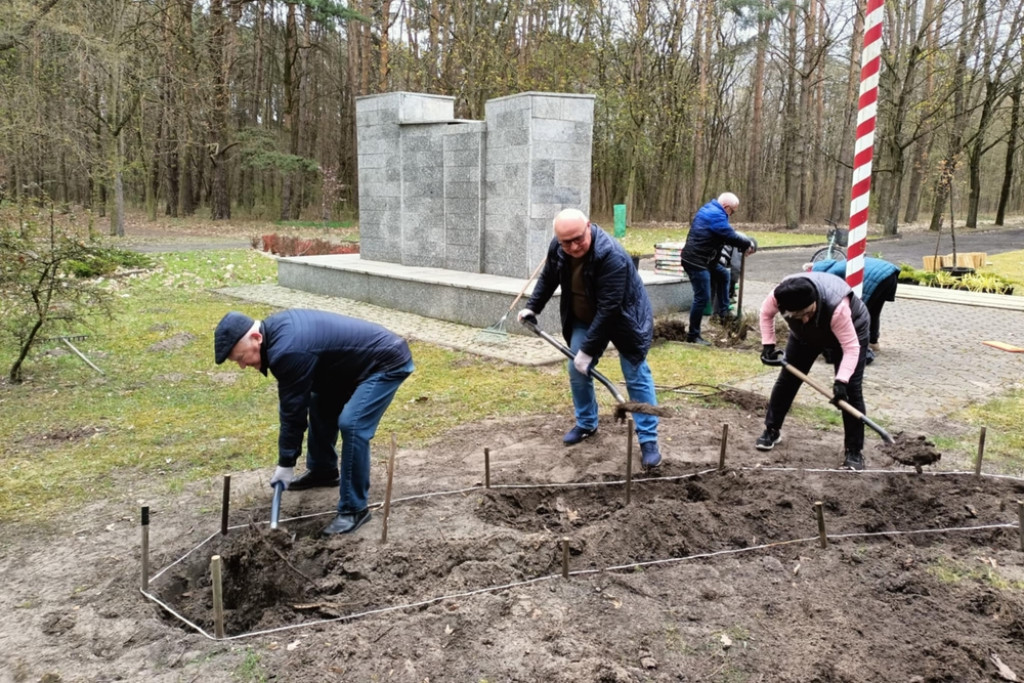 Nowe nasadzenia w śremskich parkach