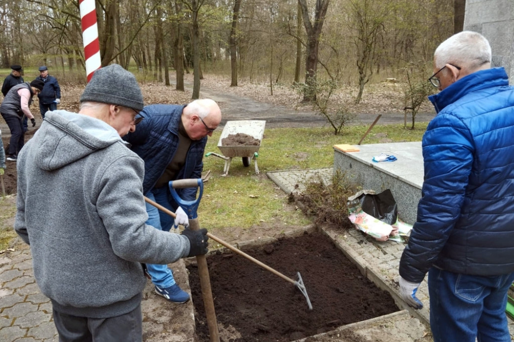Nowe nasadzenia w śremskich parkach