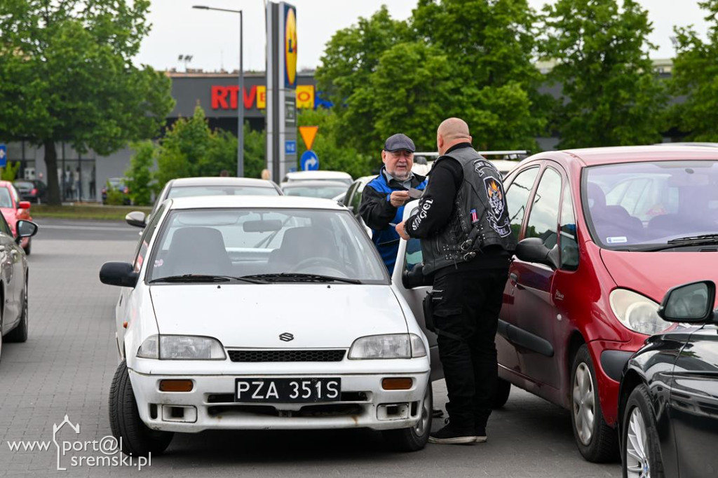 Wyjątkowa akcja motocyklistów i Policji