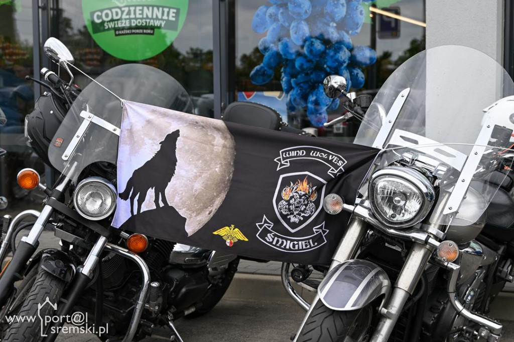 Wyjątkowa akcja motocyklistów i Policji
