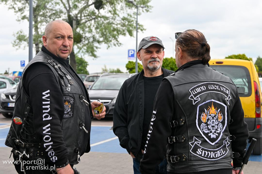 Wyjątkowa akcja motocyklistów i Policji