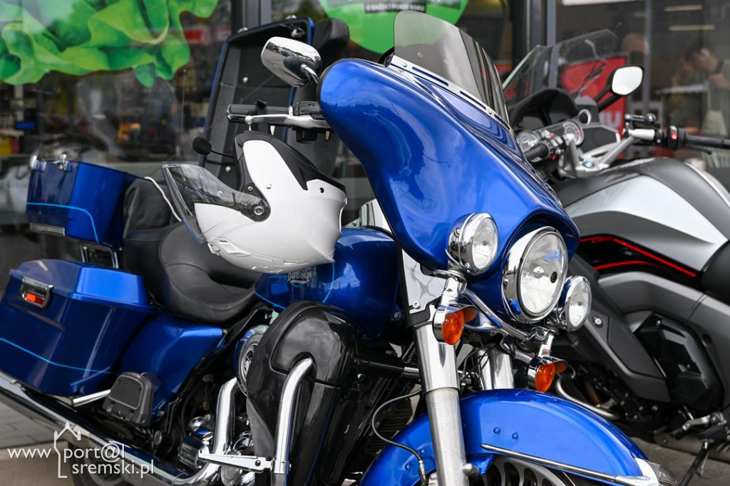 Wyjątkowa akcja motocyklistów i Policji
