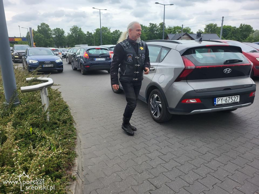 Wyjątkowa akcja motocyklistów i Policji