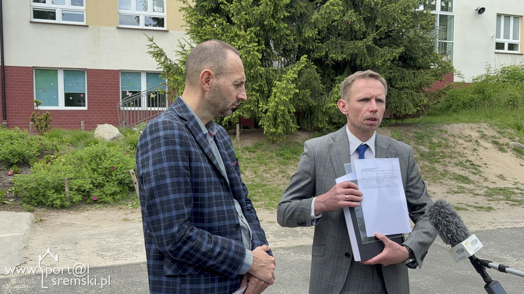 Osuwisko nad szkołą w Dolsku