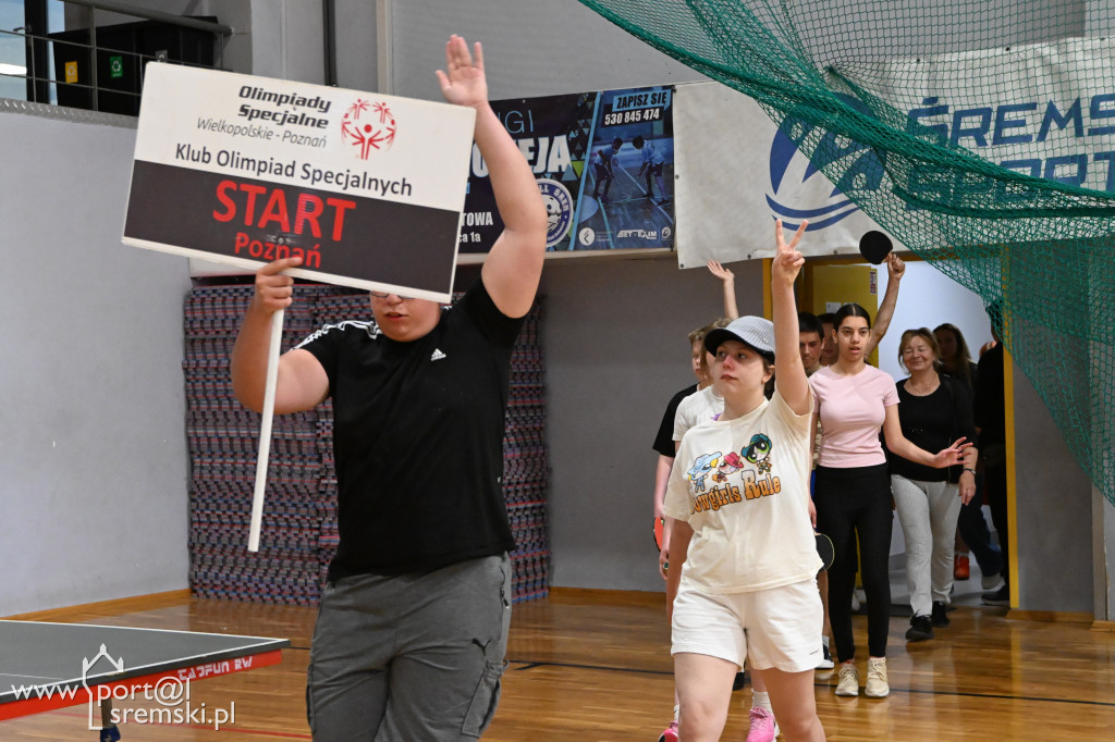 Turniej Tenisa Stołowego Olimpiad Specjalnych