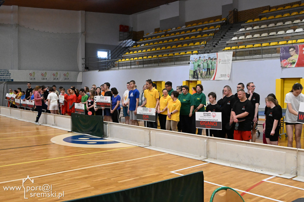 Turniej Tenisa Stołowego Olimpiad Specjalnych