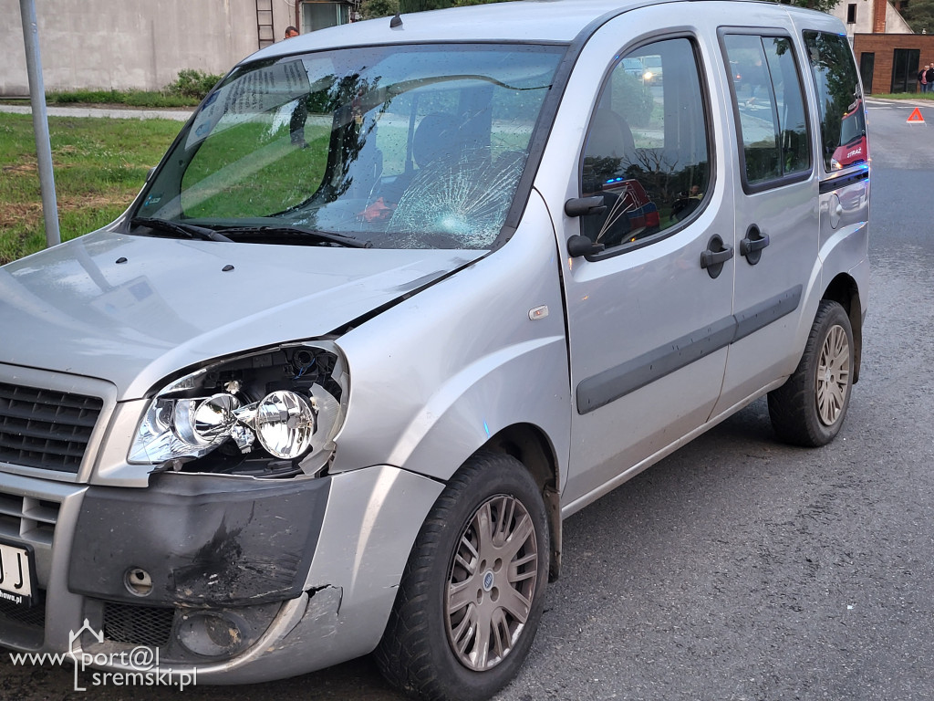 9-letni rowerzysta zderzył się z autem