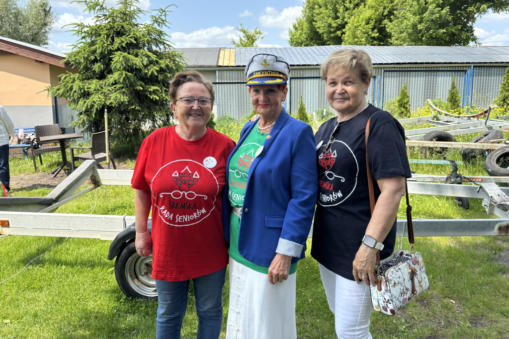 Spotkanie Rad Seniorów nad jeziorem w Śremie