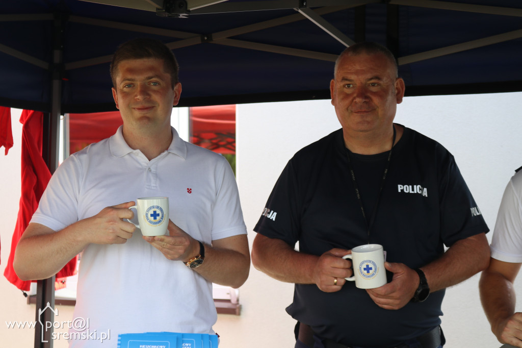 Pokazy sportów wodnych nad Jeziorem Grzymisławskim