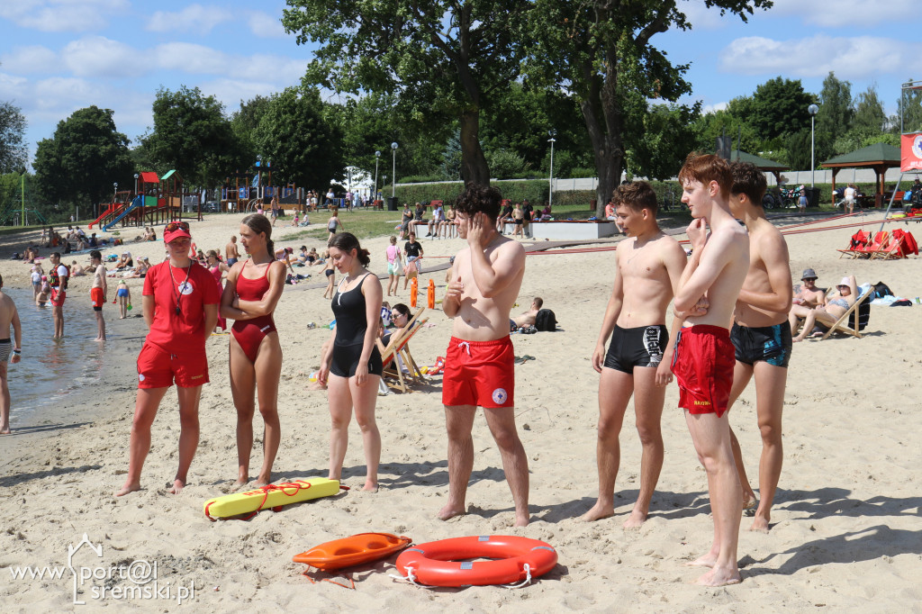 Pokazy sportów wodnych nad Jeziorem Grzymisławskim