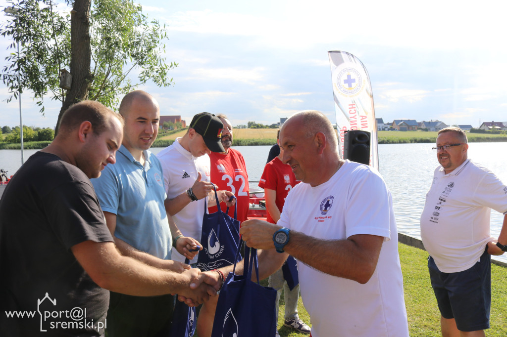Pokazy sportów wodnych nad Jeziorem Grzymisławskim