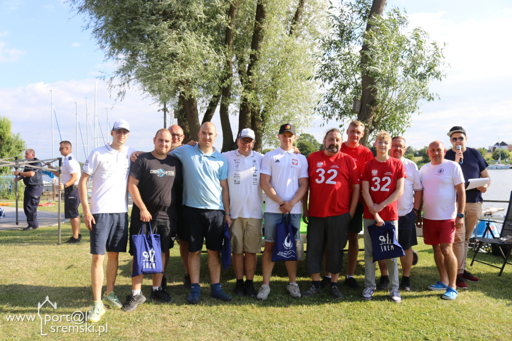 Pokazy sportów wodnych nad Jeziorem Grzymisławskim
