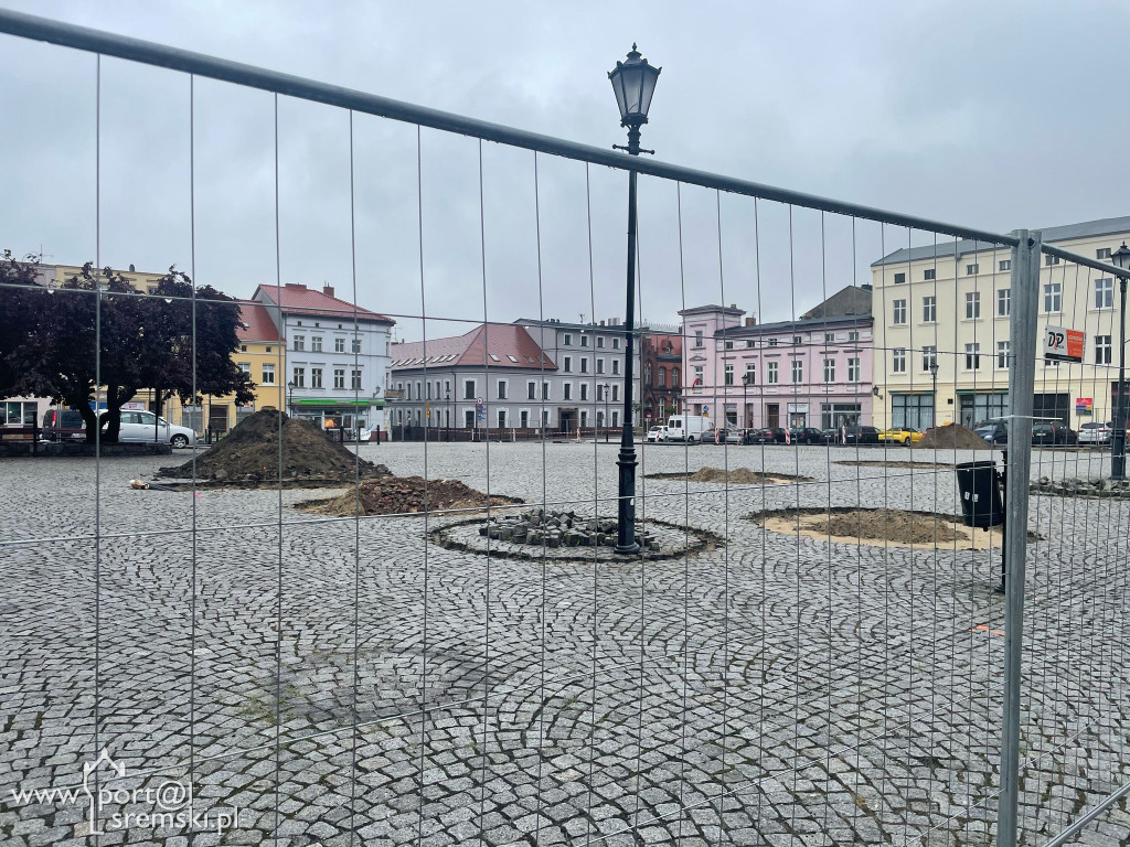 Przebudowa rynku w Śremie