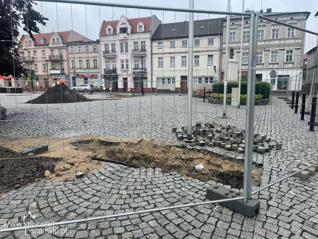 Przebudowa rynku w Śremie