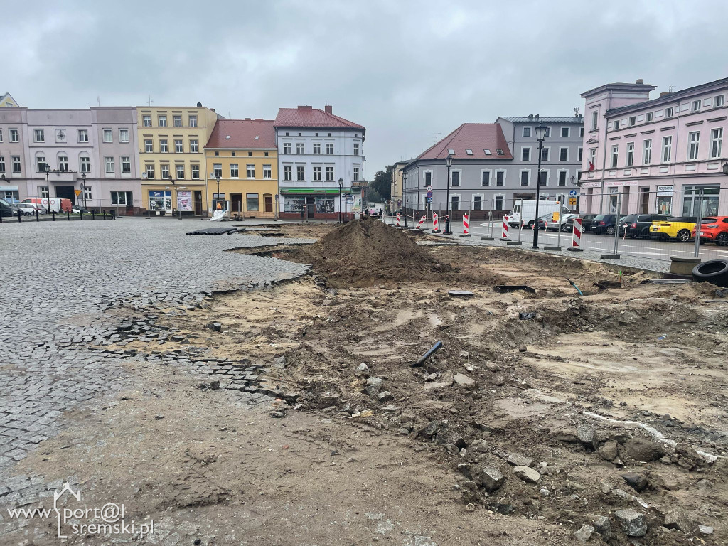 Przebudowa rynku w Śremie