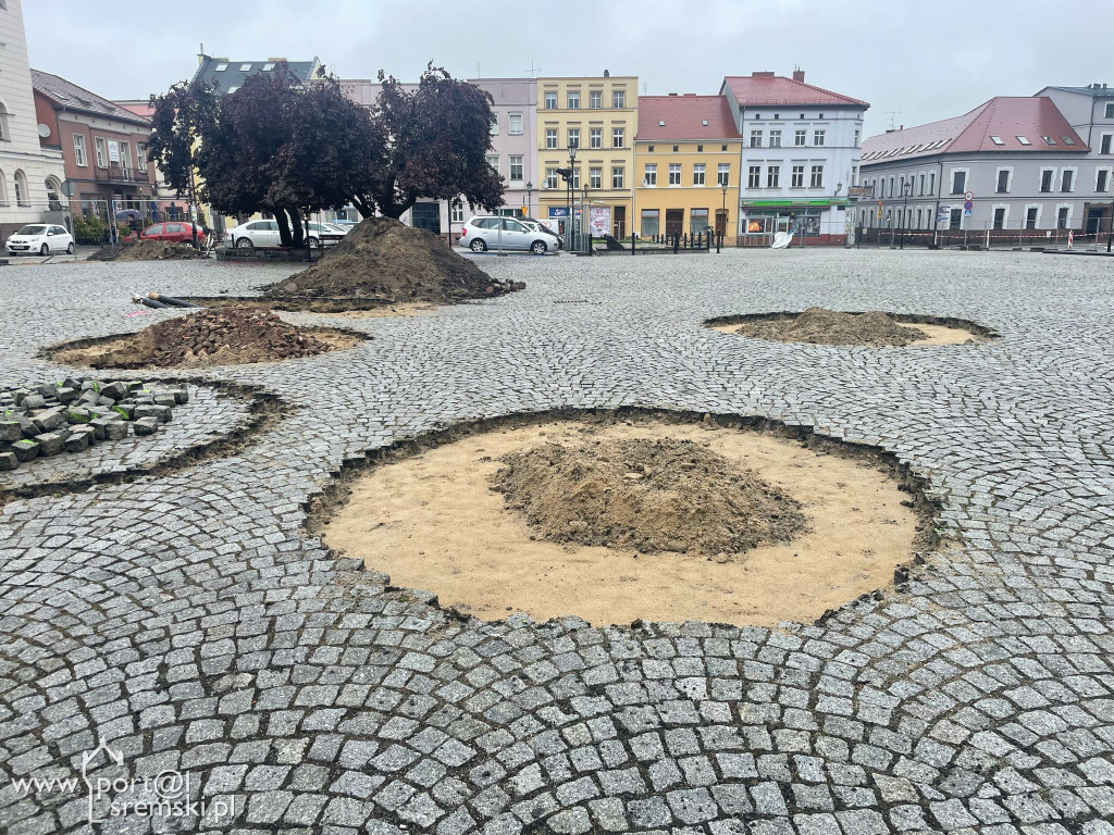 Przebudowa rynku w Śremie