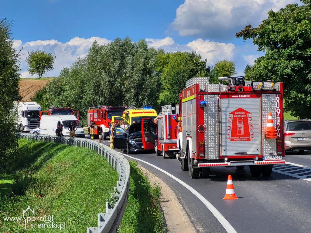 Wypadek na DW434 (30.07.2025)