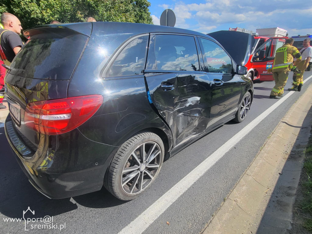 Wypadek na DW434 (30.07.2025)
