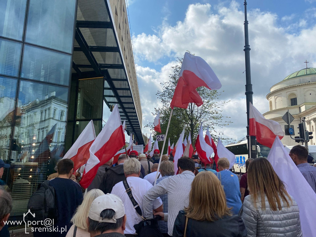 Śremianie na zaprzysiężeniu prezydenta Nawrockiego