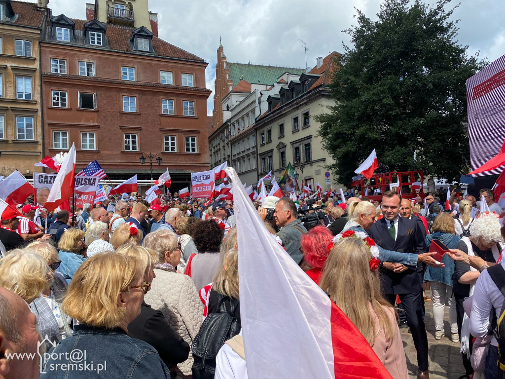 Śremianie na zaprzysiężeniu prezydenta Nawrockiego