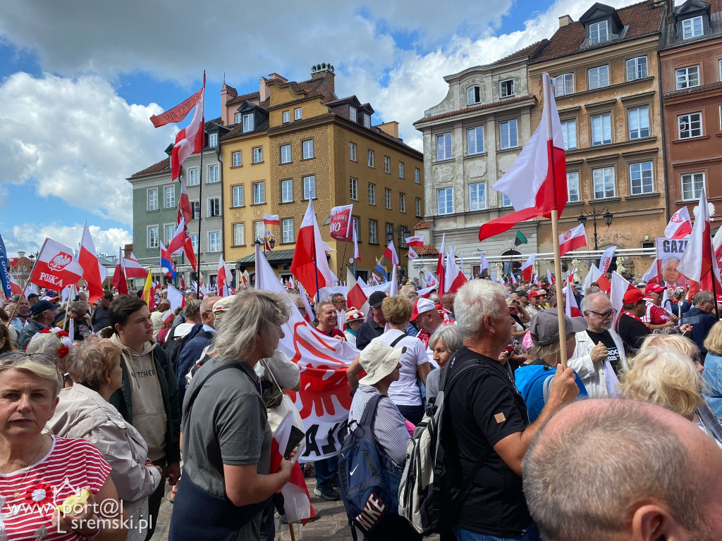 Śremianie na zaprzysiężeniu prezydenta Nawrockiego