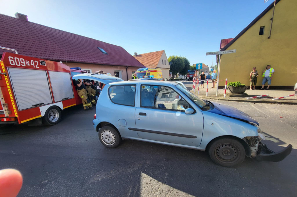 Zderzenie w Książu Wielkopolskim (12.08.2025)