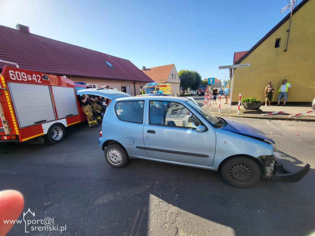 Zderzenie w Książu Wielkopolskim (12.08.2025)