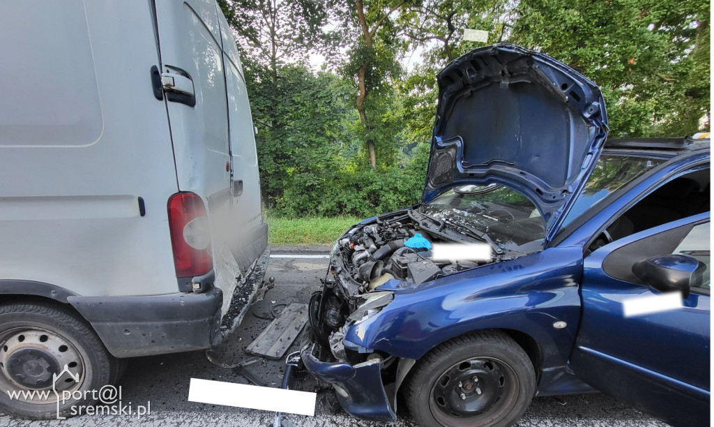 Wypadek na drodze Śrem - Zaniemyśl