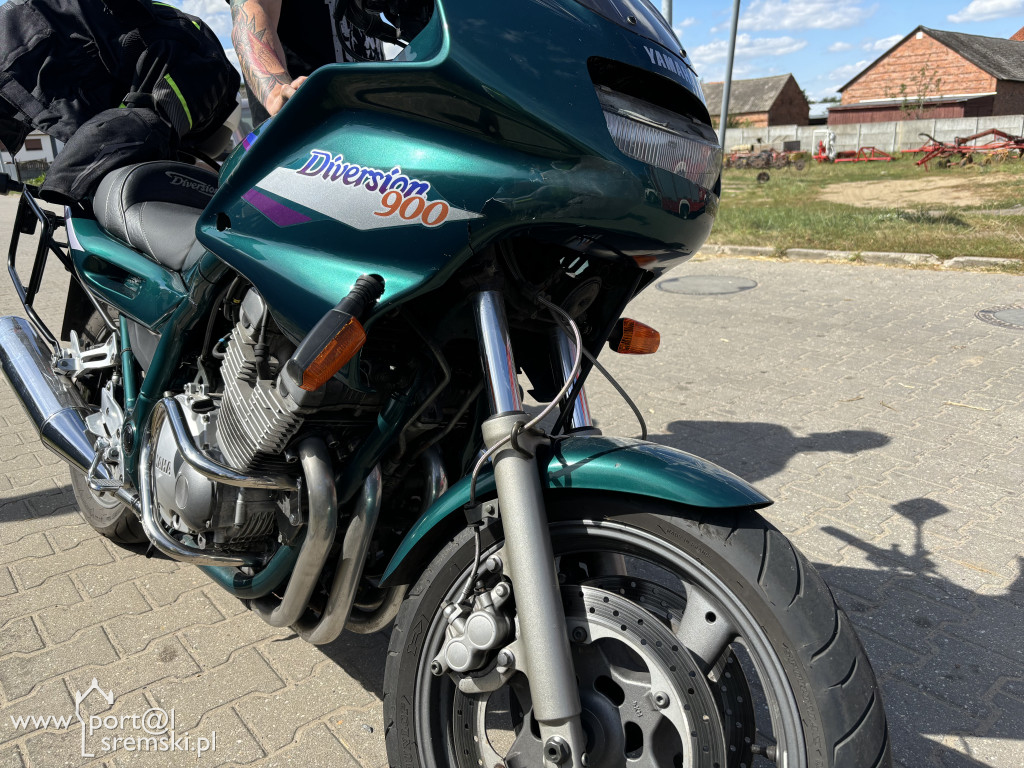 Stłuczka samochodu z motocyklem (Orkowo, 21.08.25)