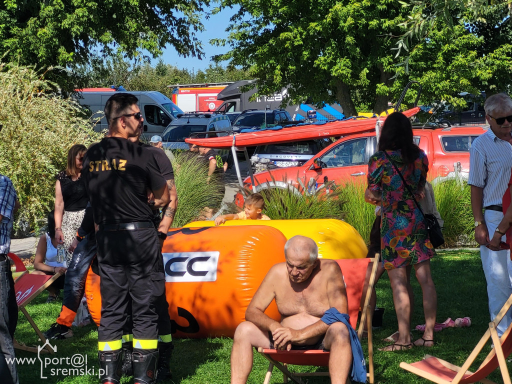 Zakończenie sezonu letniego na plaży