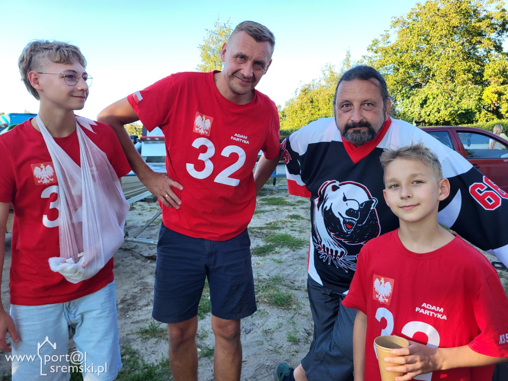 Zakończenie sezonu letniego na plaży