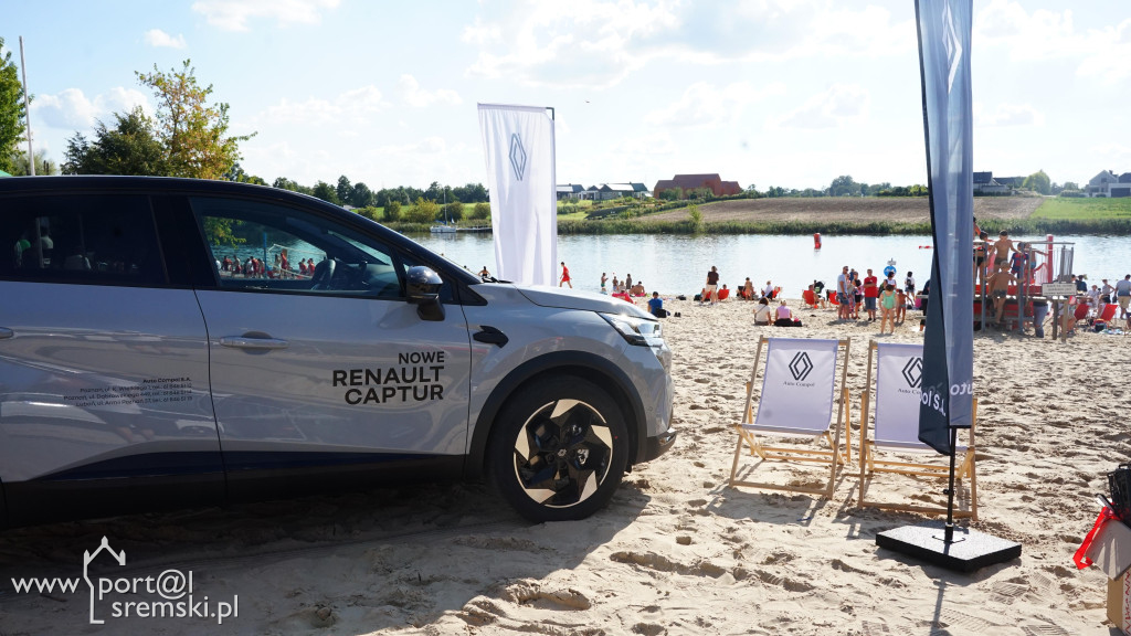Zakończenie sezonu letniego na plaży