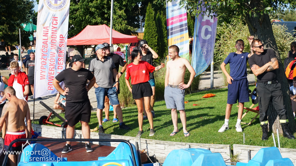 Zakończenie sezonu letniego na plaży