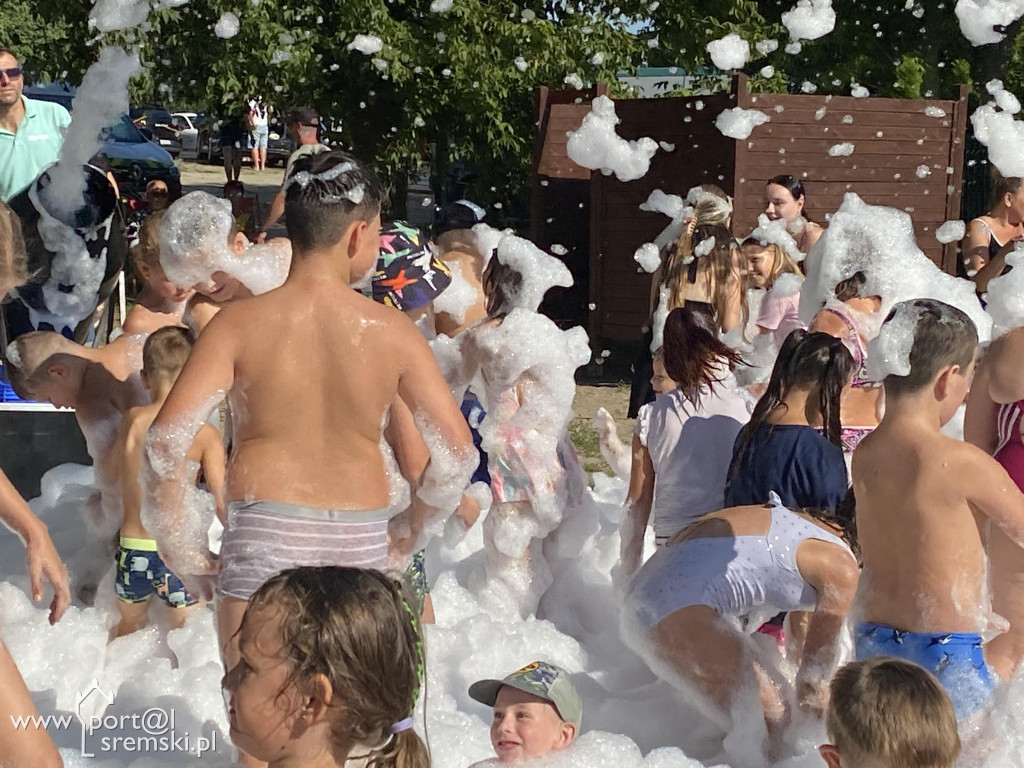 Zakończenie sezonu letniego na plaży