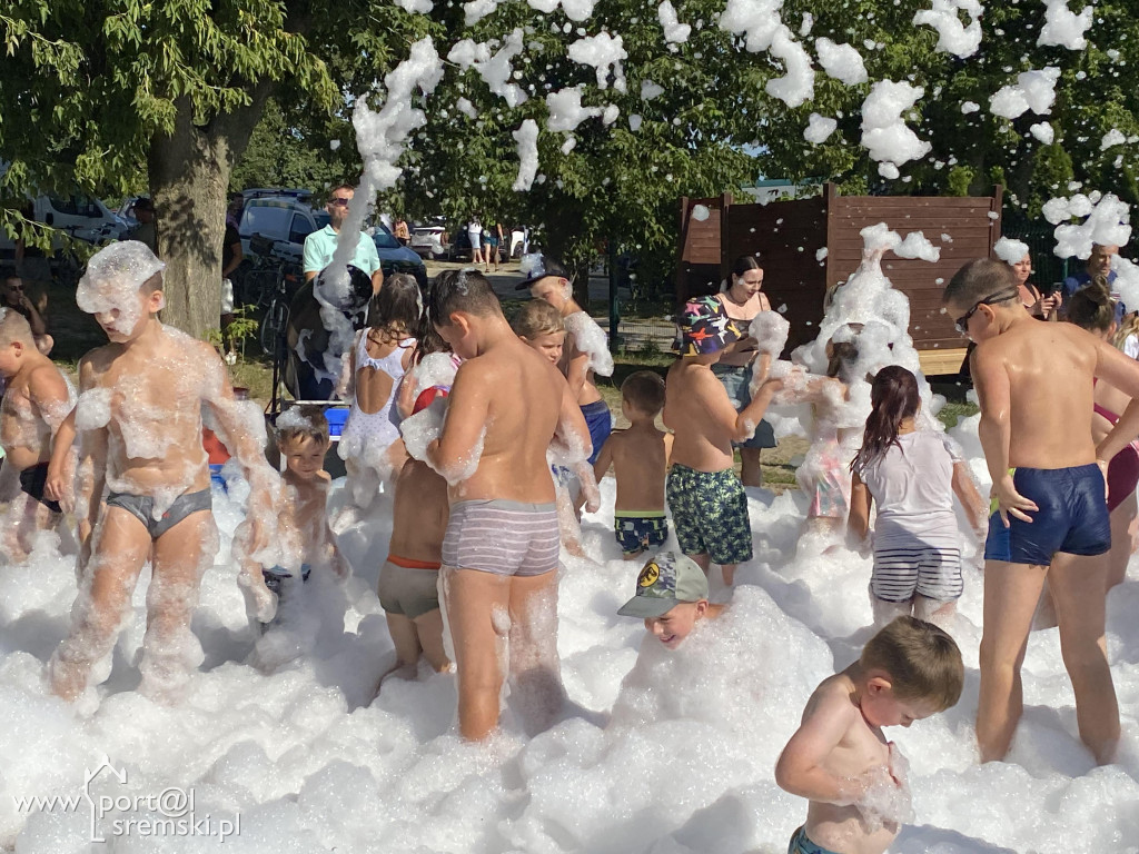 Zakończenie sezonu letniego na plaży