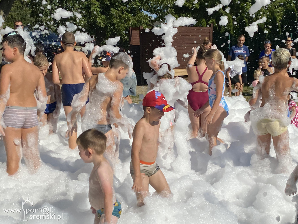 Zakończenie sezonu letniego na plaży