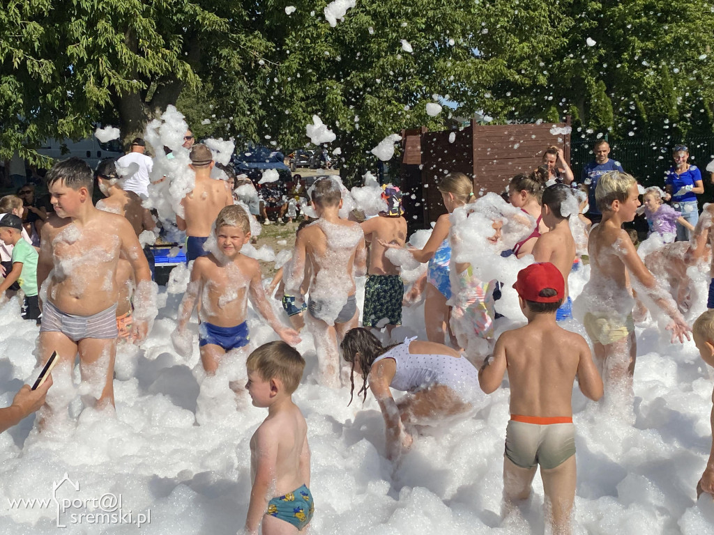 Zakończenie sezonu letniego na plaży