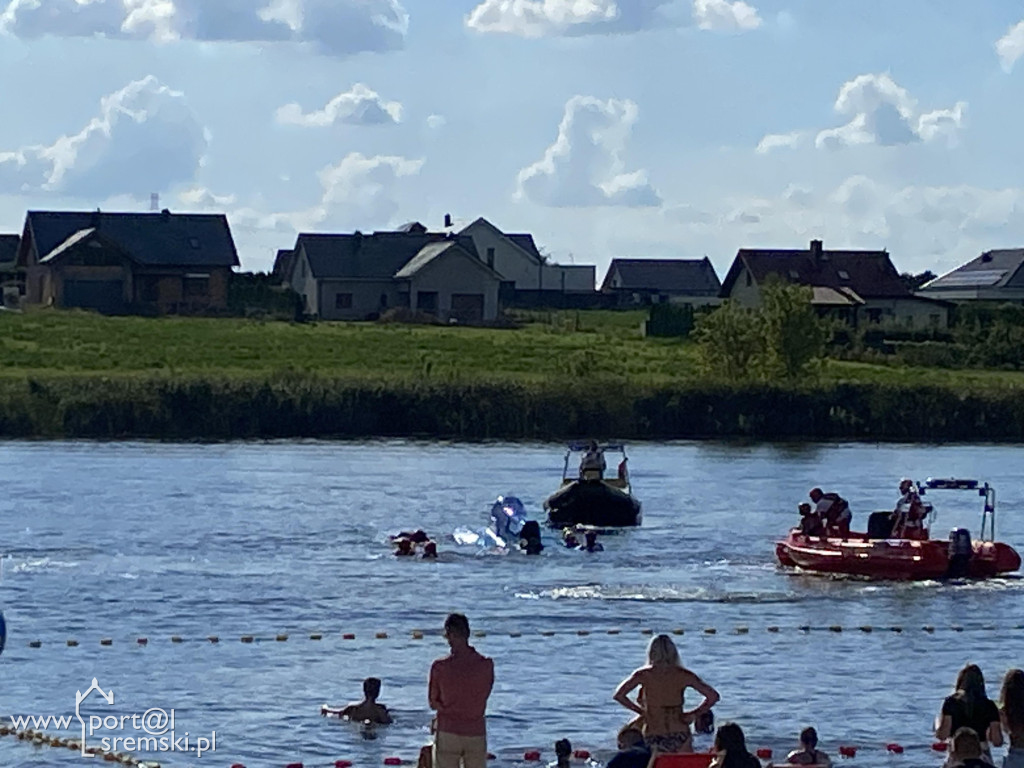 Zakończenie sezonu letniego na plaży
