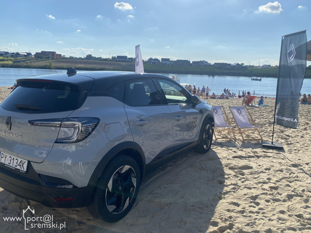 Zakończenie sezonu letniego na plaży