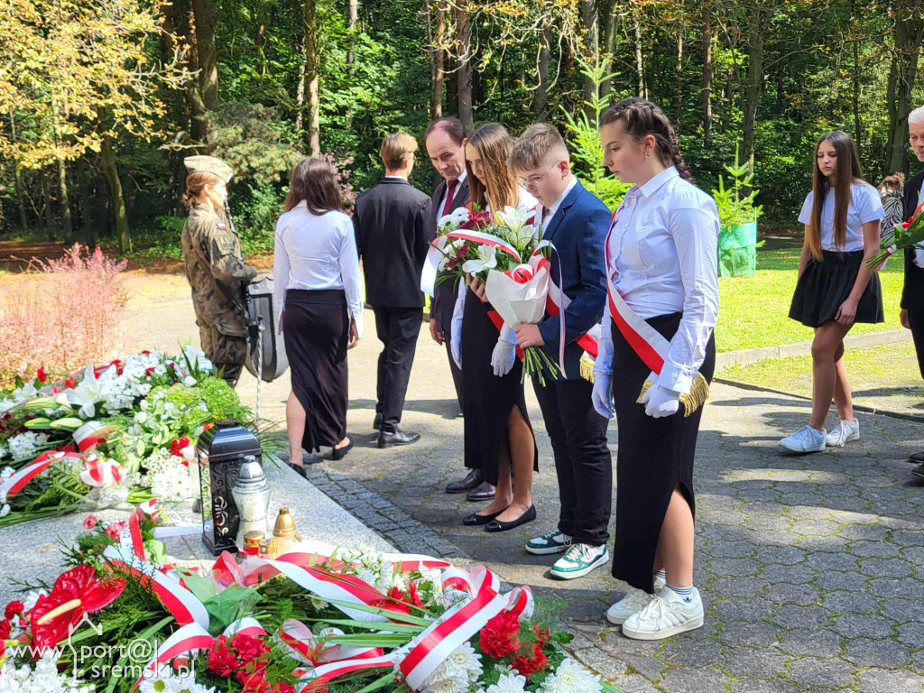 Śrem uczcił 86. rocznicę wybuchu II wojny światowej