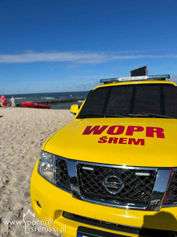 WOPR Śrem pożegnał sezon nad wybrzeżem Bałtyku