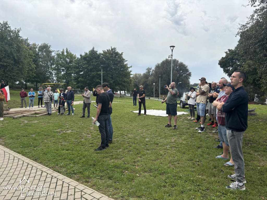 Protest przeciwko masowej imigracji w Śremie