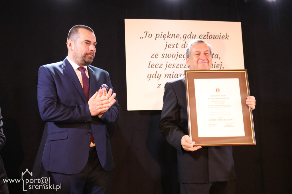 Leszek Romanowski Honorowym Obywatelem Śremu