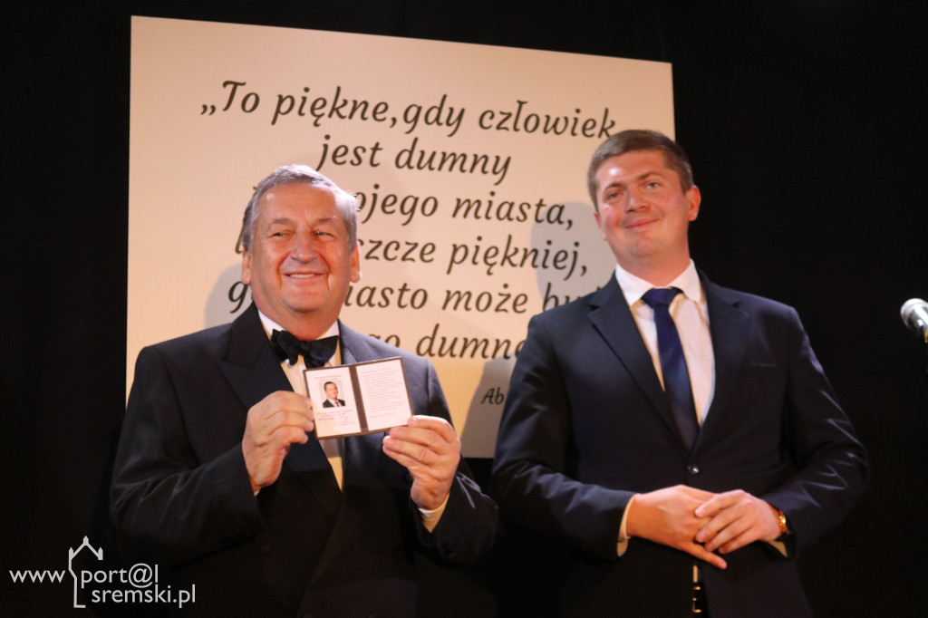 Leszek Romanowski Honorowym Obywatelem Śremu