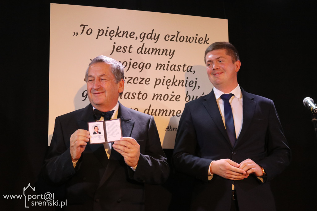 Leszek Romanowski Honorowym Obywatelem Śremu