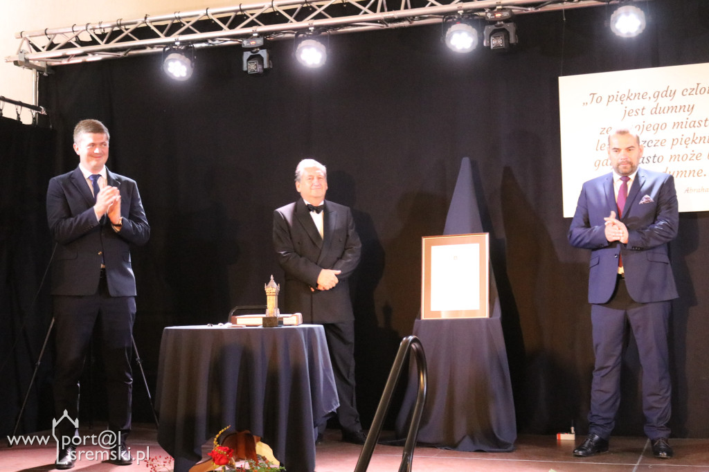 Leszek Romanowski Honorowym Obywatelem Śremu