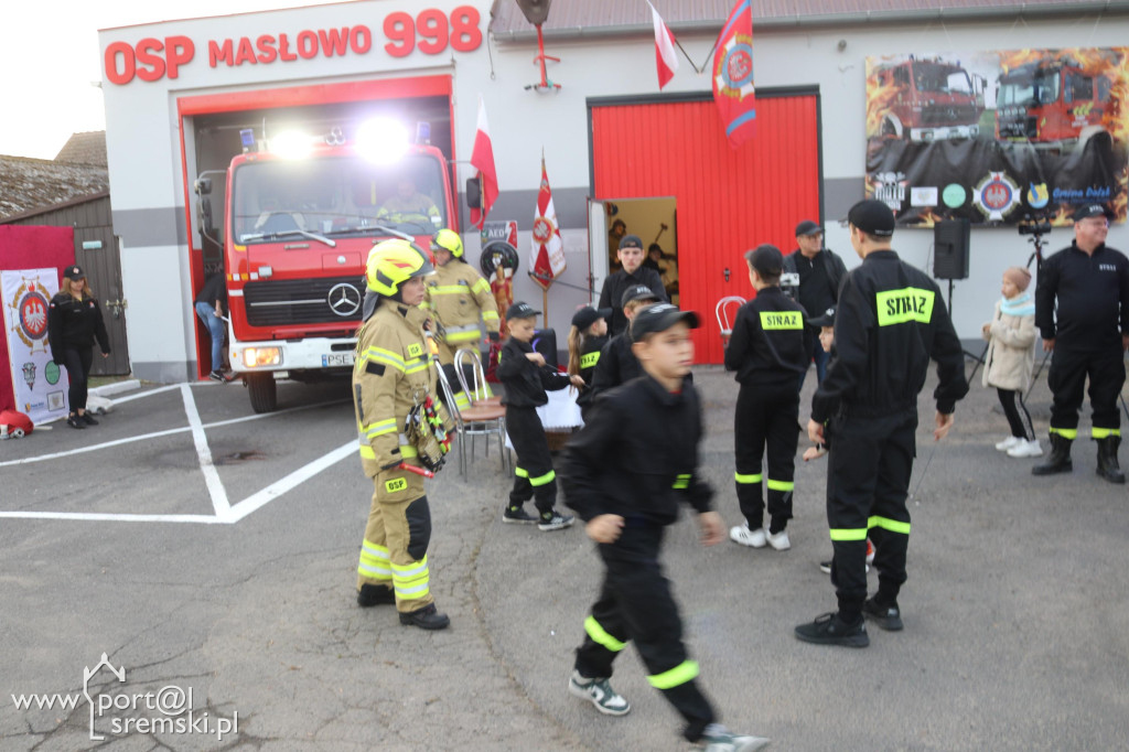 Nowy wóz strażacki w Masłowie